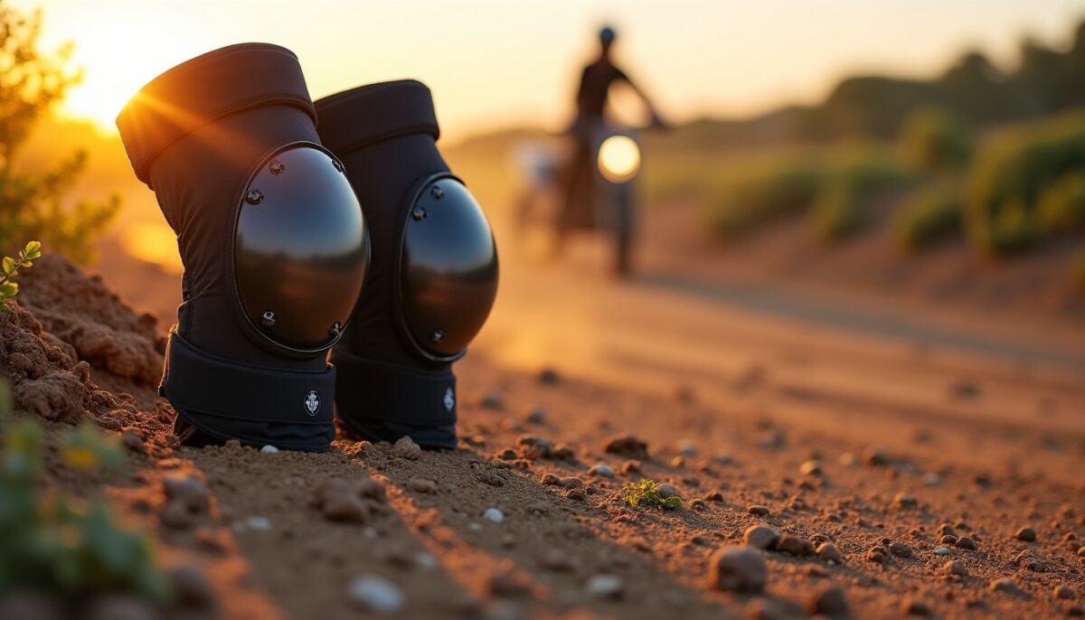 Genouillères de motocross : alliez légèreté et confort pour une protection maximale
