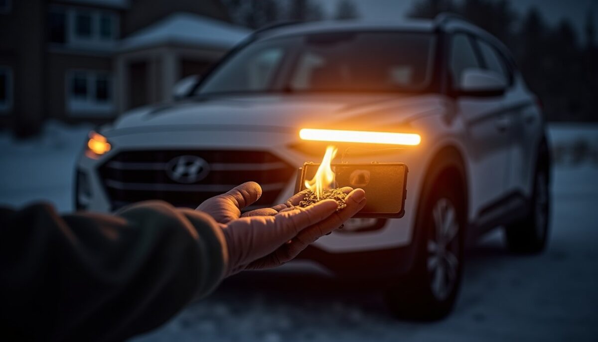 Témoin lumineux allumé après changement de batterie sur Hyundai Tucson : comment résoudre le problème ?