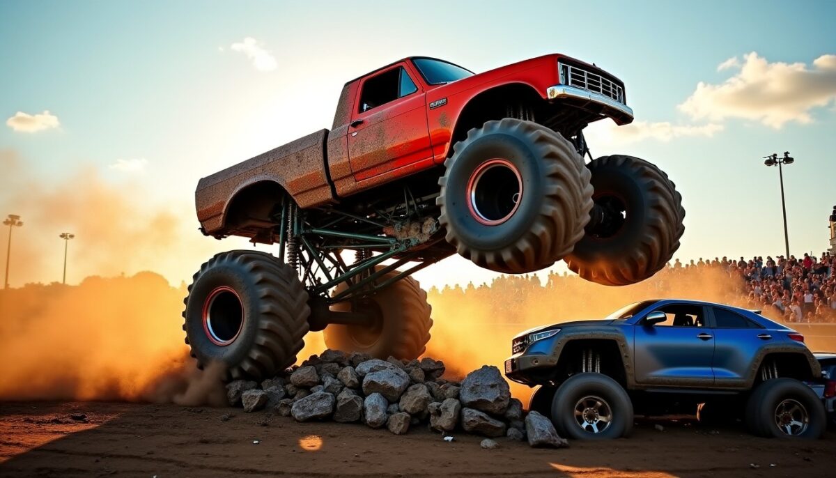 Monster Truck en France 2025 : le calendrier complet des dates et lieux incontournables